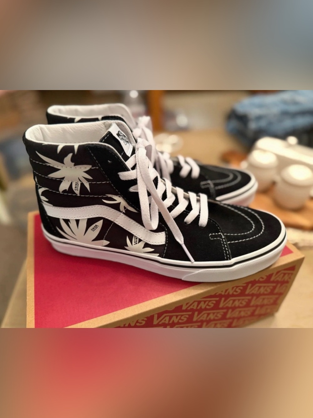 Vans Sk8-Hi High Top Sneakers - NEW